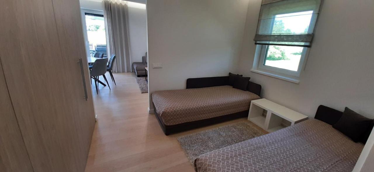 Vila Galadusis Prie Ezero Lazdijai Extérieur photo